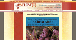 Desktop Screenshot of 2010.lcmsgathering.com